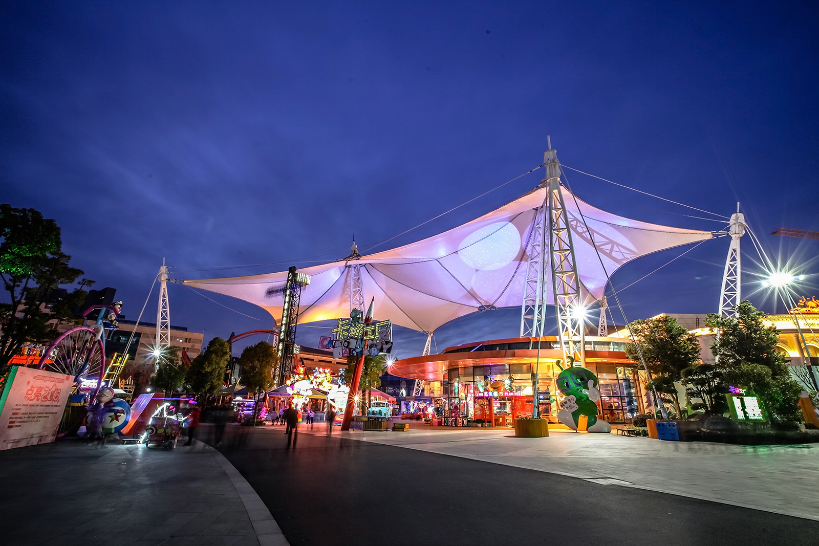 武漢華僑城園區燈光規劃建設 武漢華僑城園區燈光規劃建設